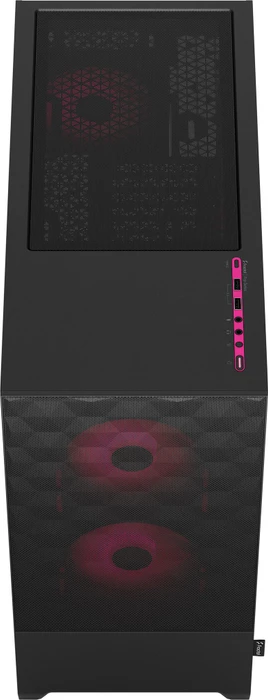 Fractal Design Pop Air RGB Magenta Core TG Clear Tint, Glasfenster