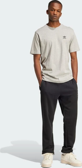 adidas Trefoil Essentials T-Shirt kurzarm medium grey heather (Herren)
