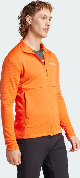 adidas Terrex Multi Light Fleece Jacke semi impact orange (Herren)
