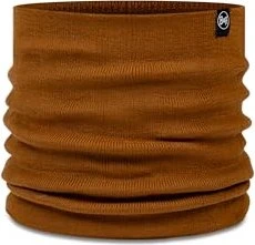 Buff Strick & Polar Lilon Schlauchtuch copper