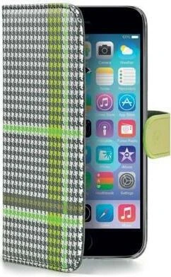 Celly Pied de Poule für Apple iPhone 6/6s grün