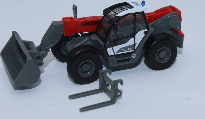 Herpa MAN TGX GX Schwerlastzugmaschine weiß