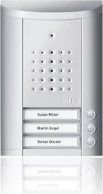 Ritto Entravox Audio Türstation 3 Teilnehmer, silber
