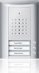 Ritto Entravox Audio Türstation 3 Teilnehmer, silber