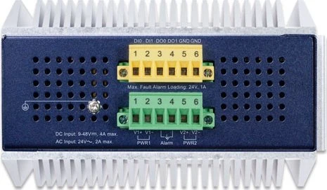 Planet IGS-6325 Industrial Railmount 10G Managed Switch, 5x SFP+, 1x RJ-45