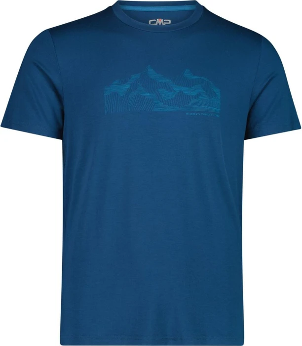 CMP Bambus Jersey Funktionsshirt kurzarm ocean (Herren)