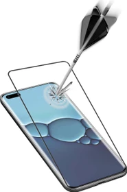 Cellularline Second Glass Capsule für Huawei P40 schwarz