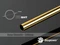 Bitspower Messing Hardtube 14mm, gold Vorschaubild