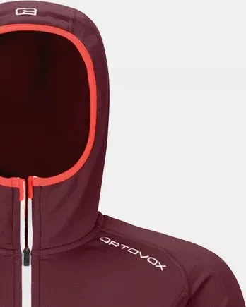 Ortovox Fleece Light Hoody Funktionsjacke winetasting (Damen)
