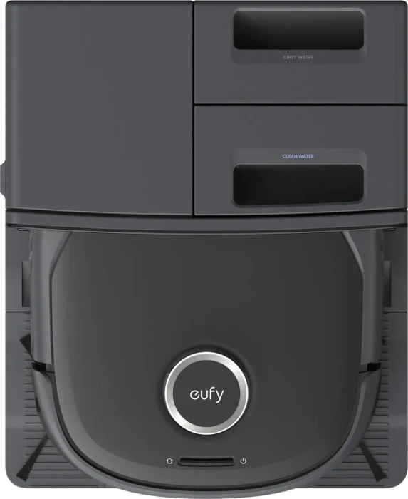 eufy E35 HydroJet Saug-/Wischroboter schwarz inkl. Absaug-/Reinigungsstation
