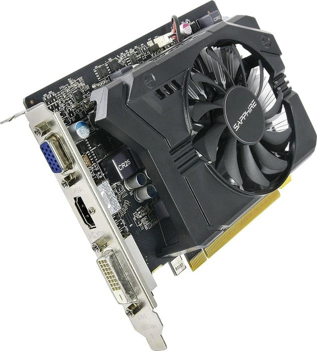 Sapphire Radeon R7 250, 2GB GDDR5, VGA, DVI, HDMI, lite retail