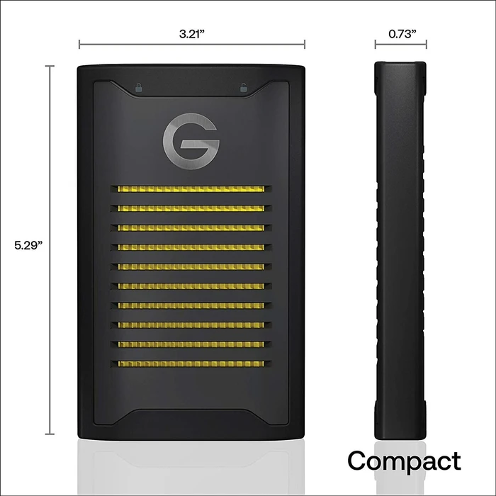 SanDisk Professional ArmorLock, 2TB, USB-C 3.1