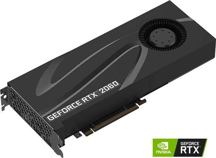 PNY GeForce RTX 2060 Blower, 6GB GDDR6, HDMI, 3x DP
