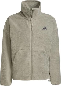 adidas City Tech High Pile Jacke silver pebble (Herren)