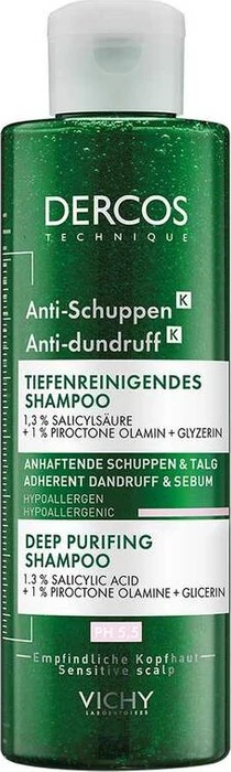 Vichy Dercos Anti-Schuppen K Shampoo, 250ml
