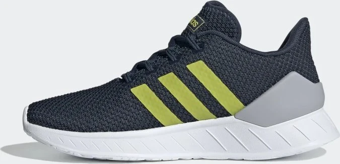 adidas Questar Flow NXT crew navy/acid yellow/halo silver (Junior)