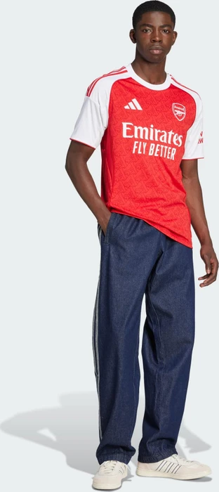 adidas FC Arsenal 2025/2026 Heimtrikot kurzarm better scarlet/white (Herren)
