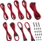 CableMod C-Series RMi/RMx Classic ModMesh Cable Kit, rot Vorschaubild