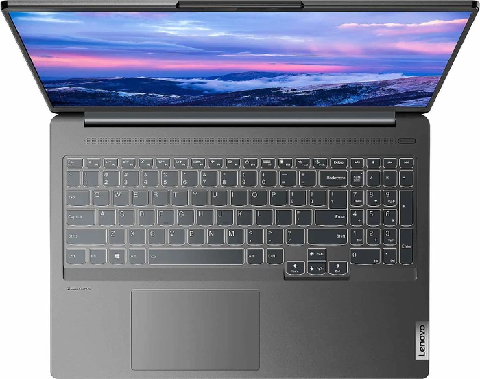 Lenovo IdeaPad 5 Pro 16ACH6, Storm Grey, Ryzen 7 5800H, 16GB RAM, 512GB SSD, GeForce RTX 3050, DE