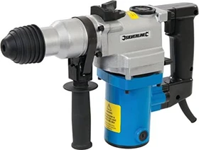 Silverline 850W SDS-plus Elektro-Bohr-/Meißelhammer inkl. Koffer + Zubehör