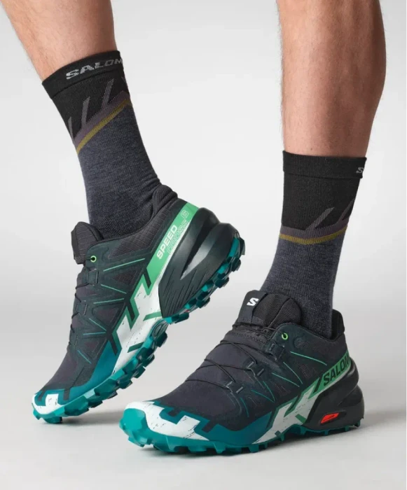 Salomon Speedcross 6 carbon/tahitian tide/white (Herren)