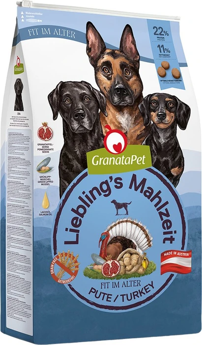 GranataPet Liebling's Mahlzeit Pute Senior, 10kg