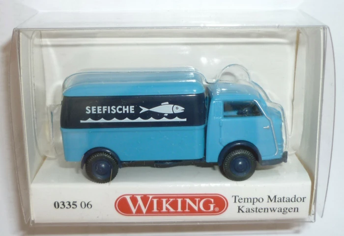 Wiking Tempo Matador Kastenwagen Seefische