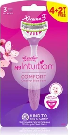 Wilkinson Sword My Intuition Xtreme 3 Comfort Cherry Blossom Einwegrasierer, 6 Stück