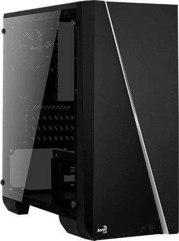AeroCool Cylon Mini, schwarz, Acrylfenster