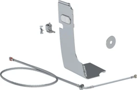 Geberit Wasseranschlussset für UP-Spülkästen 8/12cm für Geberit AquaClean Mera WC-Komplettanlagen, glanzverchromt