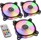 Lian Li BR RGB, silber, LED-Steuerung, Fernbedienung, Lüftersteuerung, 120mm, 3er-Pack Vorschaubild