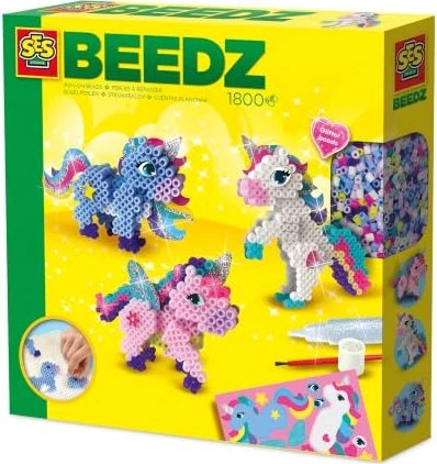 Ses Creative Beedz Bügelperlen Einhörner