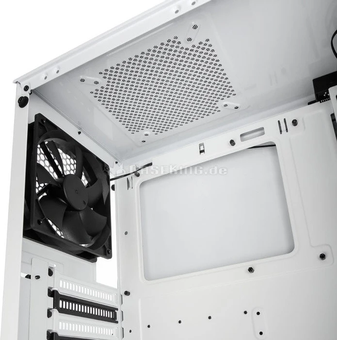 Phanteks Eclipse P300 weiß/schwarz, Glasfenster