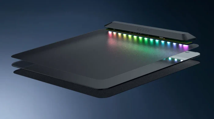 Razer Firefly V2 Pro - Fully Illuminated RGB Gaming Mouse Mat, schwarz
