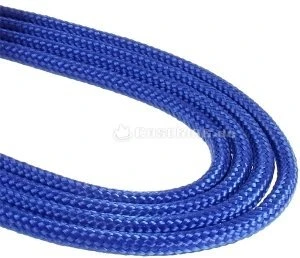 BitFenix Alchemy SATA-Stromadapter 4-Pin [IDE] auf 4x 15-Pin [SATA] 20cm, sleeved blau/blau
