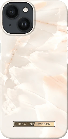 iDeal of Sweden Fashion Case für Apple iPhone 14 Rose Pearl Marble