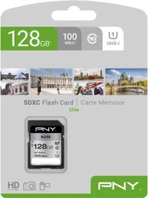 PNY Elite R100 128GB, UHS-I U1, Class 10