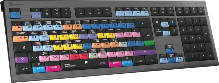 LogicKeyboard Astra 2 Pro Avid Media Composer Mac, USB, DE