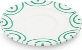Gmundner Keramik Grüngeflammt Kaffee Unterteller Gourmet 16cm