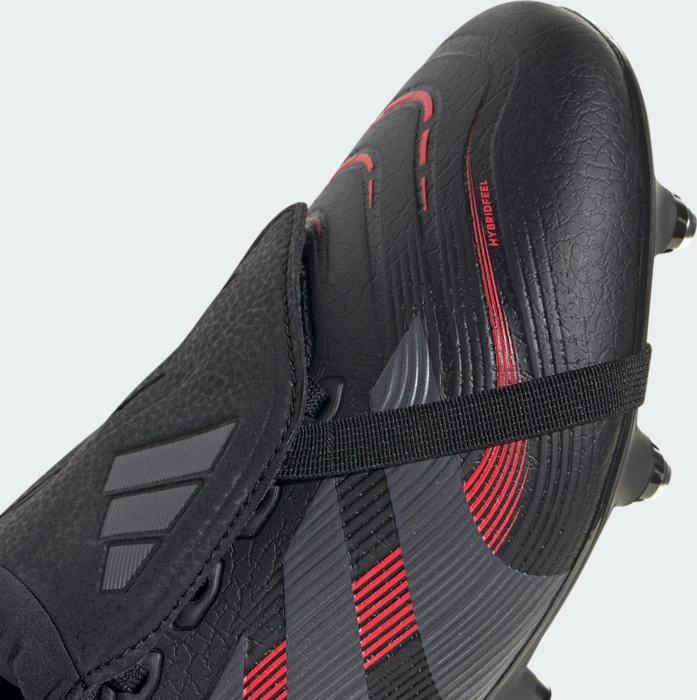 adidas Predator League Fold-Over Tongue SG core black/grey four/lucid red