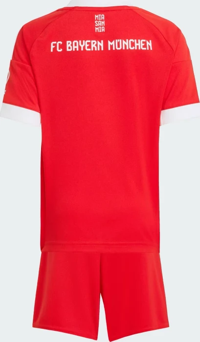 adidas FC Bayern München Mini 2025/2026 Heimausrüstung (Junior)