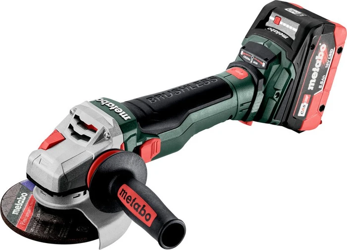 Metabo WB 18 LTX BL 15-125 Quick Akku-Winkelschleifer inkl. Koffer + 2 Akkus 5.5Ah