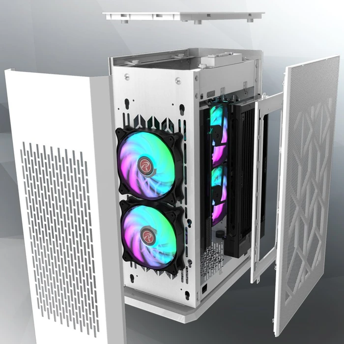Raijintek Ophion Elite White, weiß, Mini-ITX