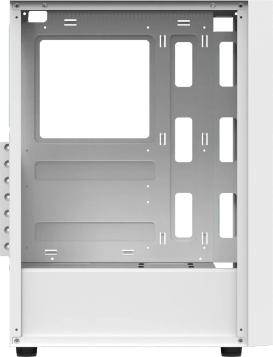 DarkFlash A290 White, Glasfenster