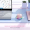 Seenda Rechargeable Wireless RGB Mouse mit Jiggler-Funktion, rosa, USB Vorschaubild