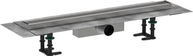 Hansgrohe RainDrain Compact Duschrinne, Komplett-Set, edelstahl gebürstet