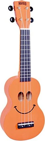 Mahalo U-Smile Series Soprano Ukulele Orange
