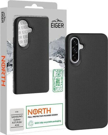 Eiger North Case GRS für Samsung Galaxy A37 5G schwarz