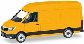 Herpa MAN TGE Kastenwagen Hochdach ginstergelb