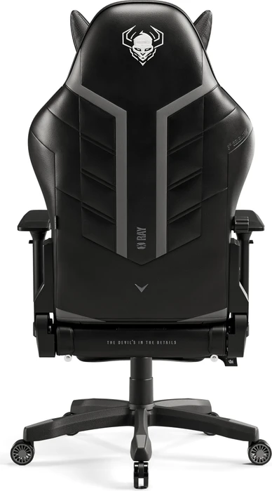 Diablo Chairs X-Ray 2.0 King Gamingstuhl, schwarz/grau